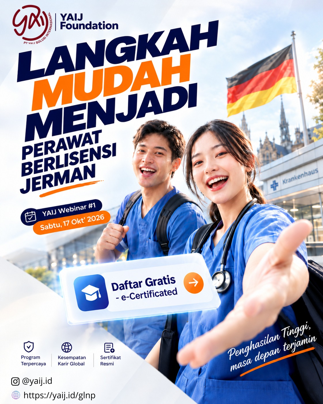 Langkah Mudah Menjadi Perawat Berlisensi Jerman