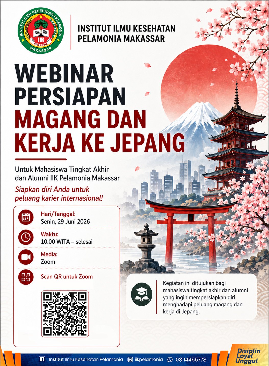 Webinar Persiapan Magang dan Kerja ke Jepang